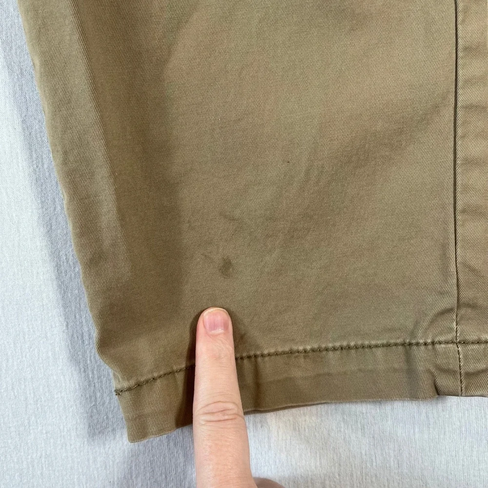 Banana Republic Pants Men 36x32 (Fit 36x29) Lived-In Chino Athletic Fit Khaki